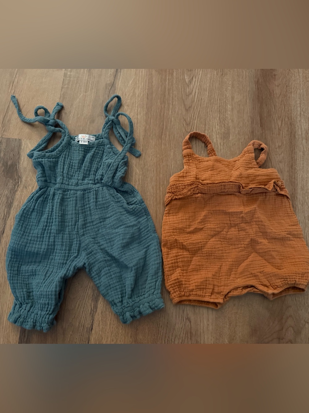 Baileys Blossoms gauze romper